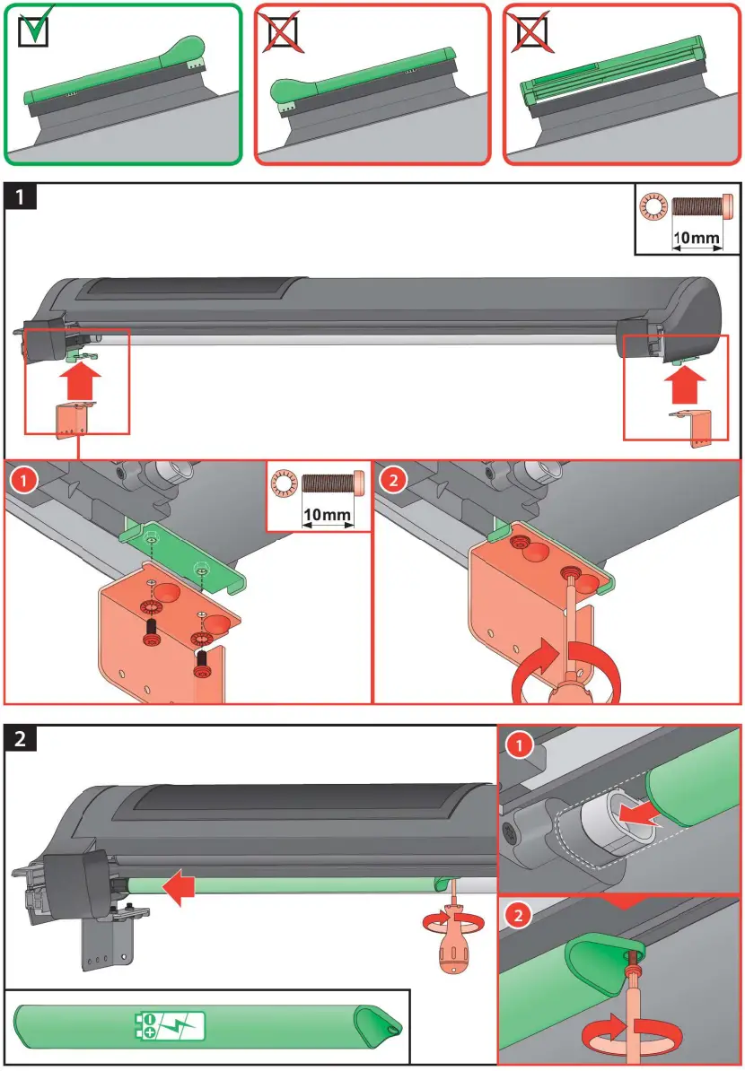 FAKRO AMZ F Solar Awning Blind - Fig 3