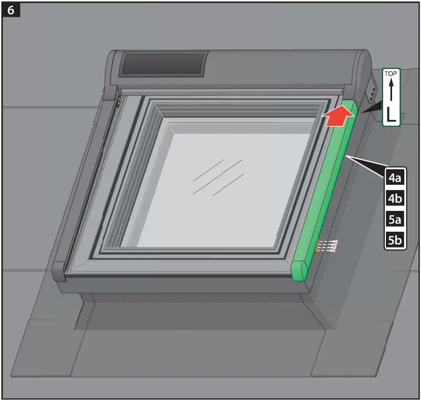 FAKRO AMZ F Solar Awning Blind - Fig 8