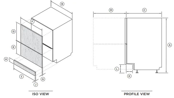 FISHER-PAYKEL-DD24DTX6I1-Sanitize-Integrated-Double-DishDrawer-Dishwasher-FIG-2