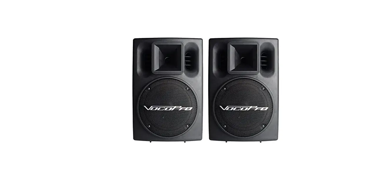 Vocopro Pv-802 (pair) Stereo Vocal Speakers Owner’s Manual Vocopro Pv-802 (pair) Stereo Vocal Speakers Owner’s Manual