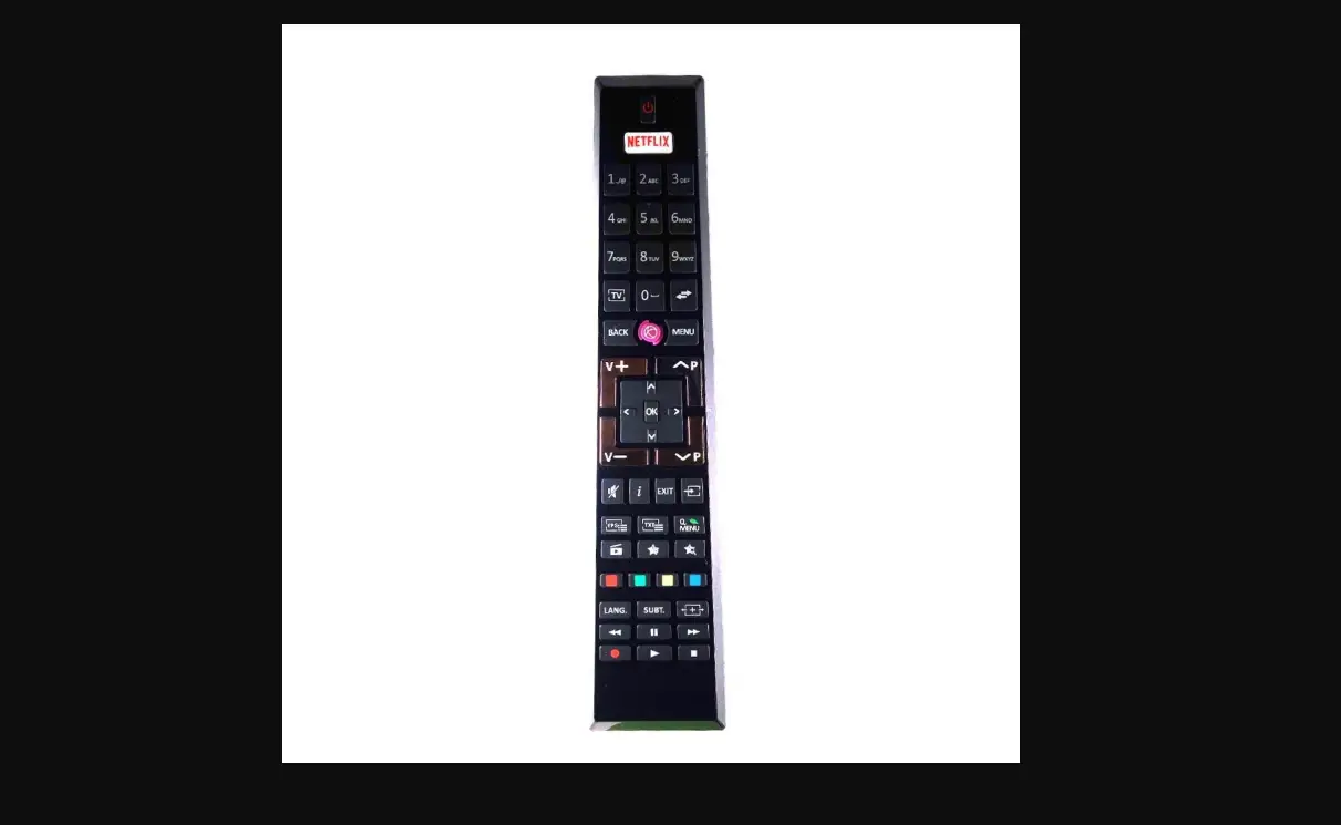Telefunken Te50292s26y2p Genuine Tv Remote Control Instruction Manual