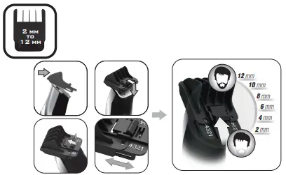 WAHL-9918-1416-Groomsman-Rechargeable-Trimmer-Set-fig-4