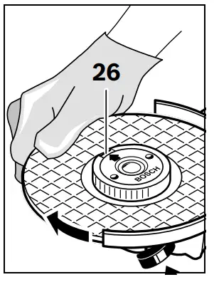 BOSCH GWS 18-125 L Angle Grinder - Fig 4