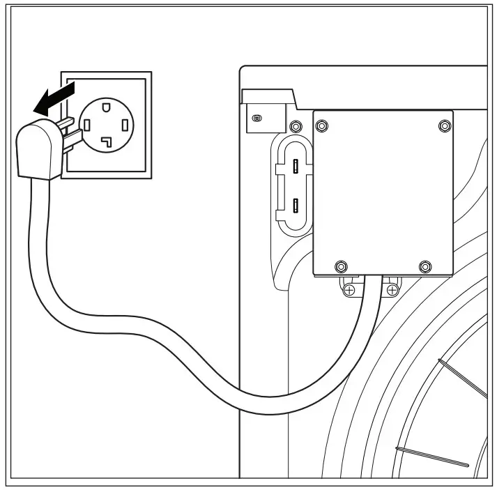 Whirlpool WCD5090JW Extended Drain Hose Kit - FIGURE 3