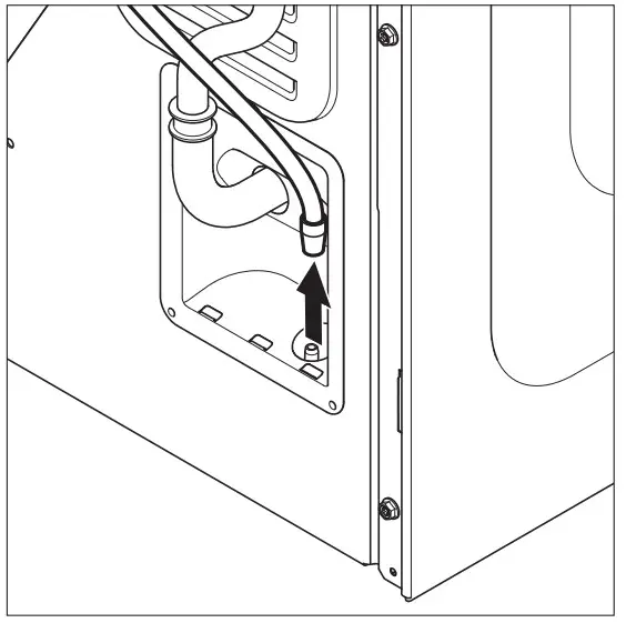 Whirlpool WCD5090JW Extended Drain Hose Kit - FIGURE 5