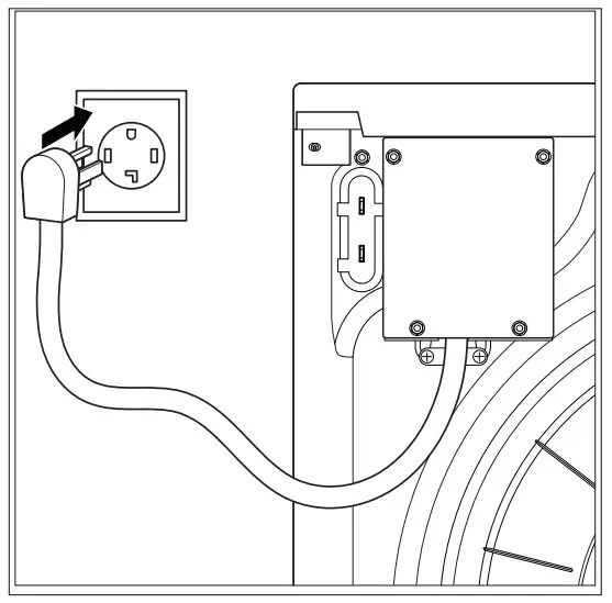 Whirlpool WCD5090JW Extended Drain Hose Kit - FIGURE 7