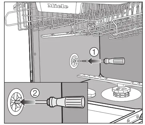 Miele G800, G1000 and G2000 Series Waterproof System - 3