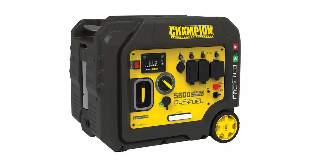 Champion 201003 5500w Dual Fuel Electric Start Inverter Generator User Manual Champion 201003 5500w Dual Fuel Electric Start Inverter Generator User Manual