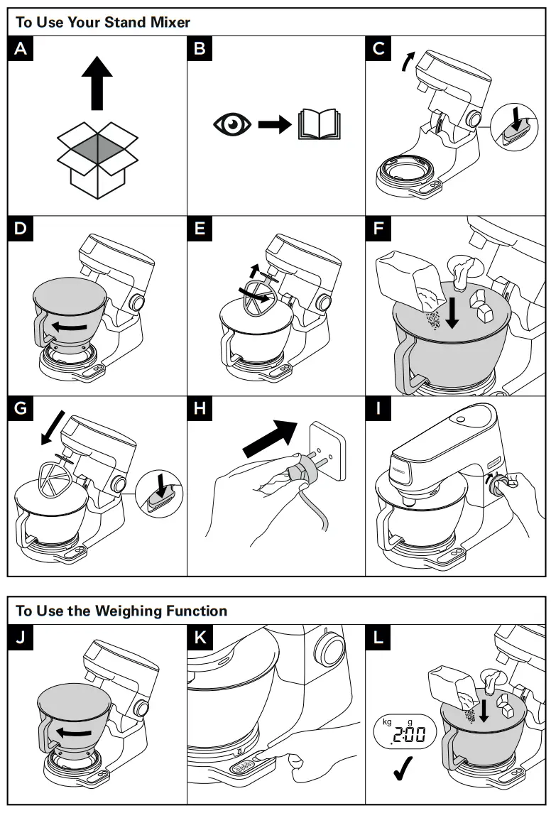 KENWOOD KVC85 titanium Chef Baker Silber fig1