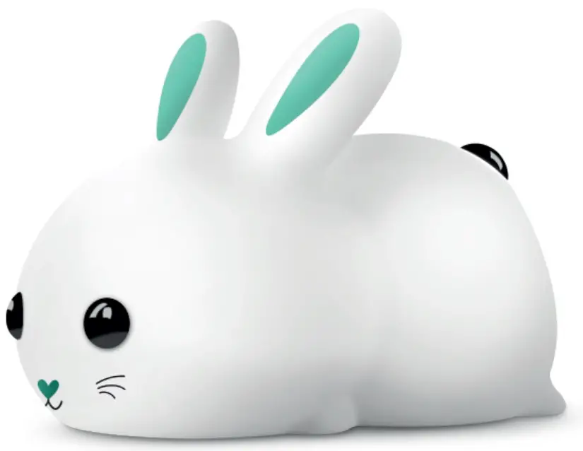 neno Titto Silicone Bedside Lamp for Children