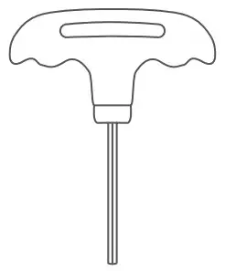 T-shape Allen Key