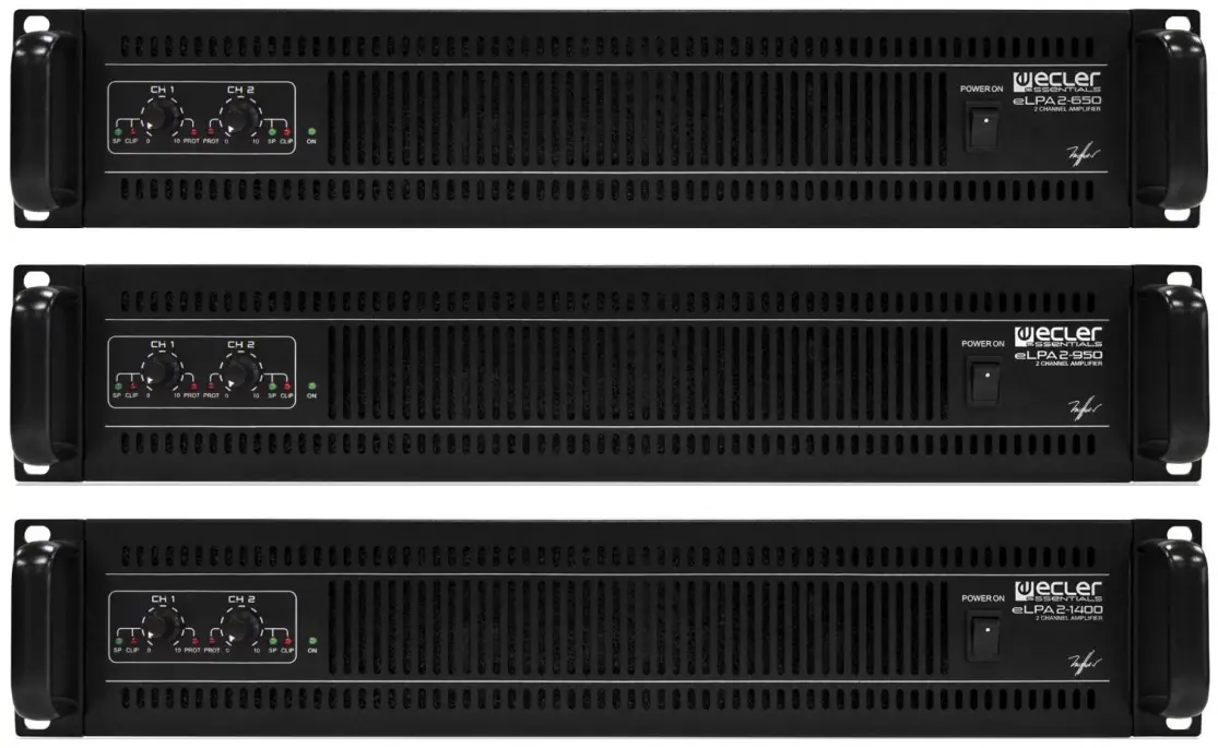 ecler eLPA2 650 Light Stereo Amplifier