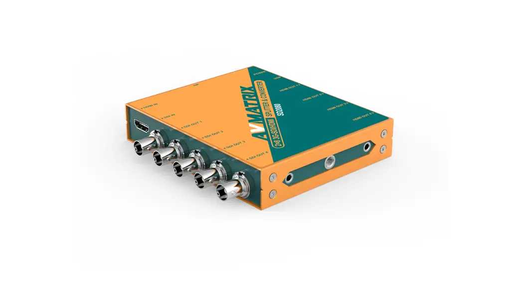 Avmatrix Sd2080 Elaborate Metal Design Splitter And Converter User Manual Avmatrix Sd2080 Elaborate Metal Design Splitter And Converter User Manual