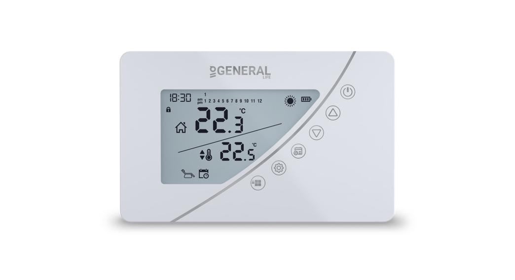 General Life Therma 300s Rf Wireless Room Thermostat User Manual