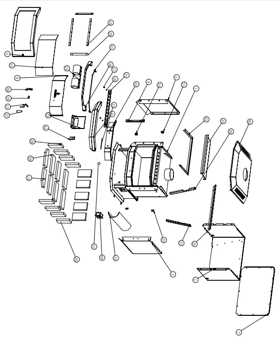Scandia Supremacy 300 Wood Fire and Gas Heating-fig13