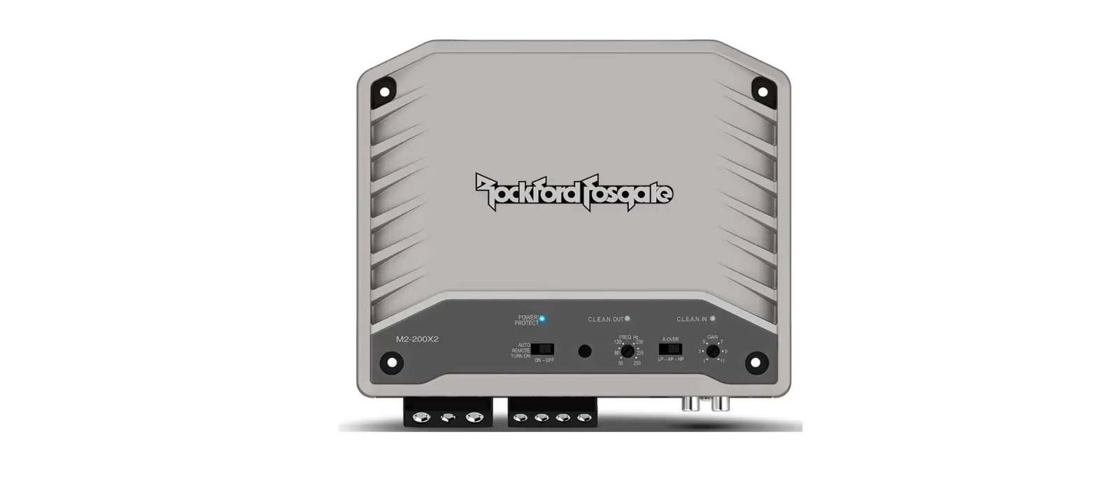Rockford Fosgate M2-500x1 Marine 500-watt Mono Amplifier User Guide