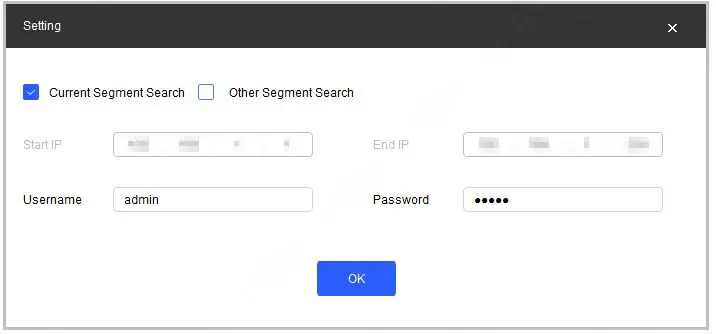 dahua HDBW3441R-AS-P Dome Network Camera - Figure 2-1 Setting