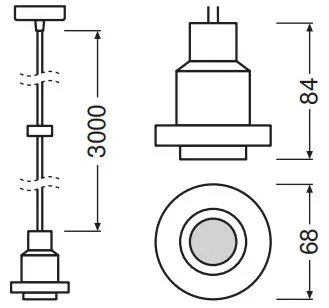 LEDVANCE 4058075153875 Vintage 1906 PenduLum PRO Gold - Figure 2