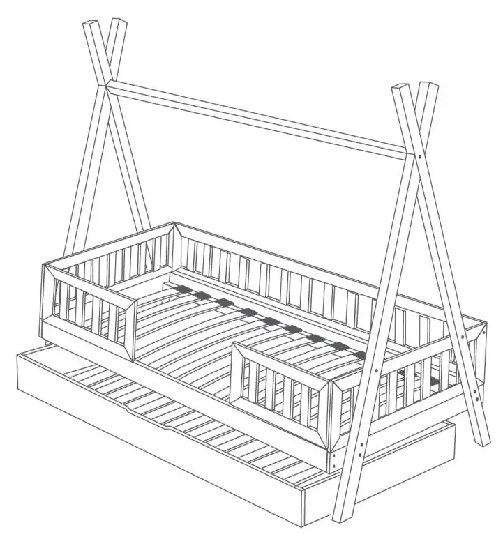 Petit Puk Express Single Bed Ted Instructions