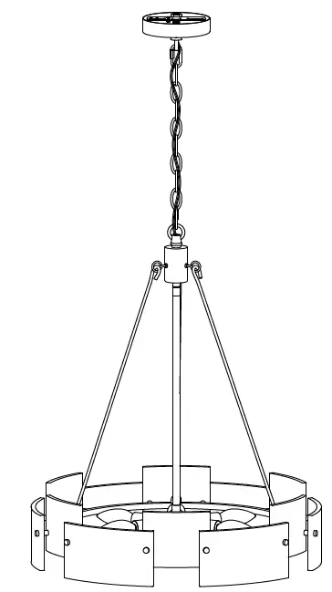 ZEVNI-A04903-6-Light-Gold-Modern-Contemporary-Chandelier-1