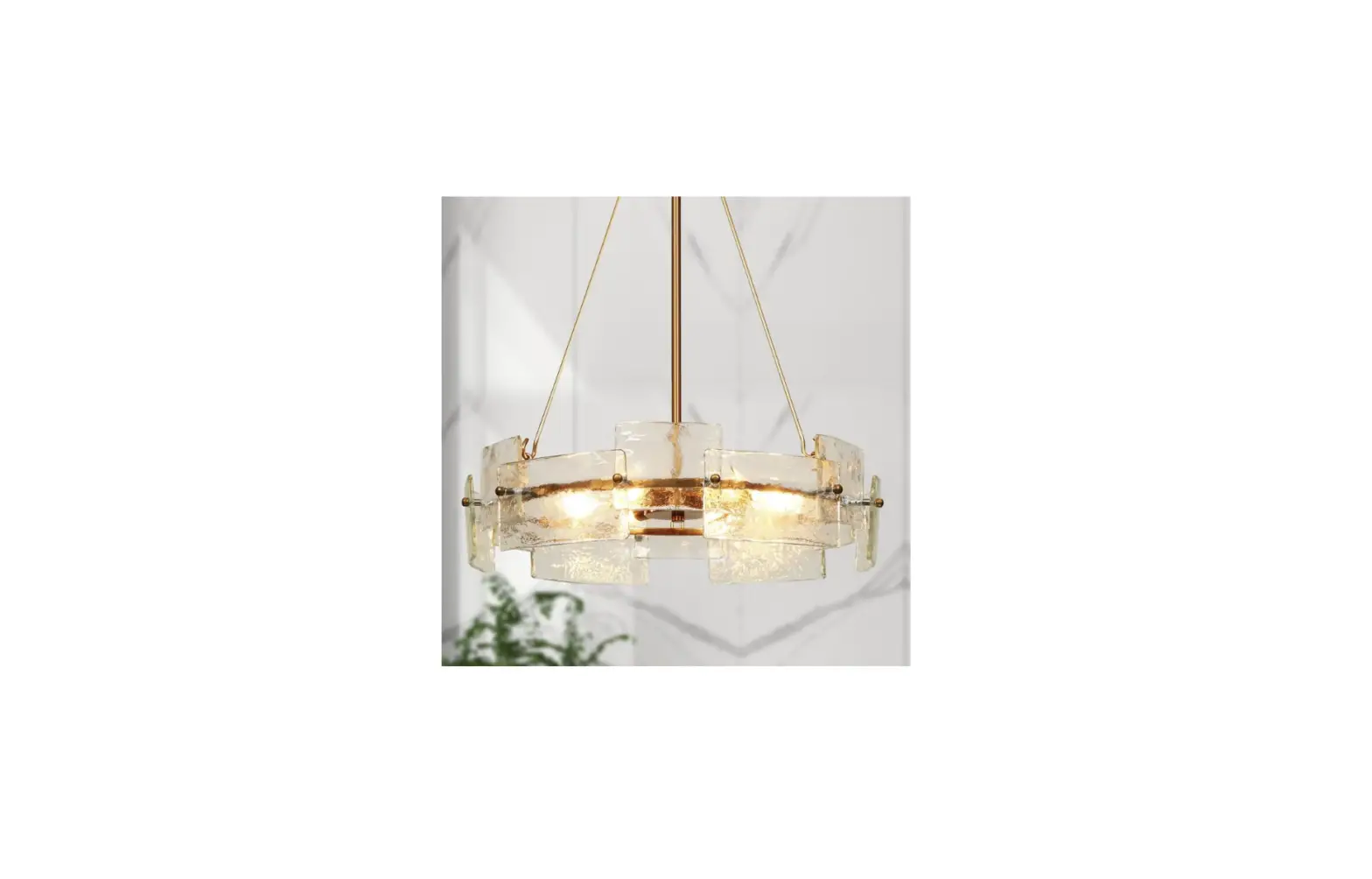 Zevni A04903 6-light Gold Modern-contemporary Chandelier Installation Guide