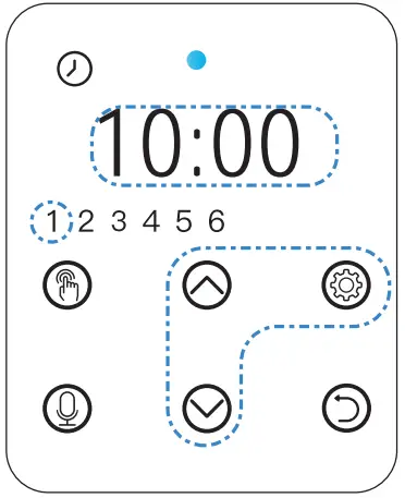YAESU FT70 Portable Transceiver - move to set the