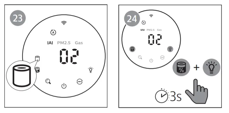 PHILIPS AC3033 Air Purifier - fig27