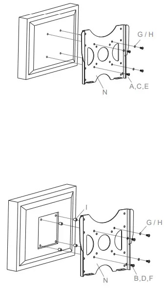 HAGOR BL Fixed 200 Tiltable Wall Mount 3