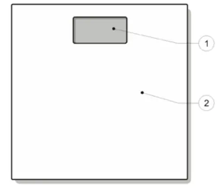 marta MT-1676 Electronic Floor Scales with Built-In Thermometer