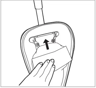 Hoover CH95519 HVRPWR 40V Cordless Upright Vacuum Cleaner-dock