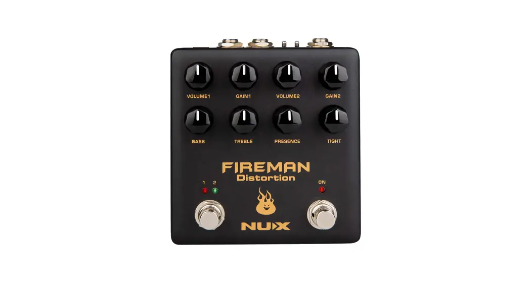 Nux Nds-5 Fireman Dual Channel Distortion Pedal Owner's Manual Nux Nds-5 Fireman Dual Channel Distortion Pedal Owner's Manual