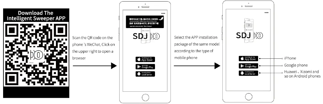 ObowAi QC01 Intelligent Sweeping Robot Vacuum Cleaner 2