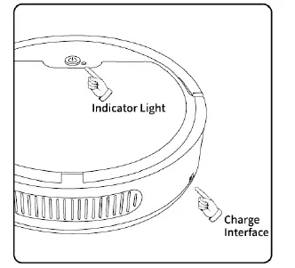 ObowAi QC01 Intelligent Sweeping Robot Vacuum Cleaner 9