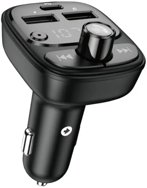 MOBILE TO GO 6132512 MTG BT FM Transmitter with USB C