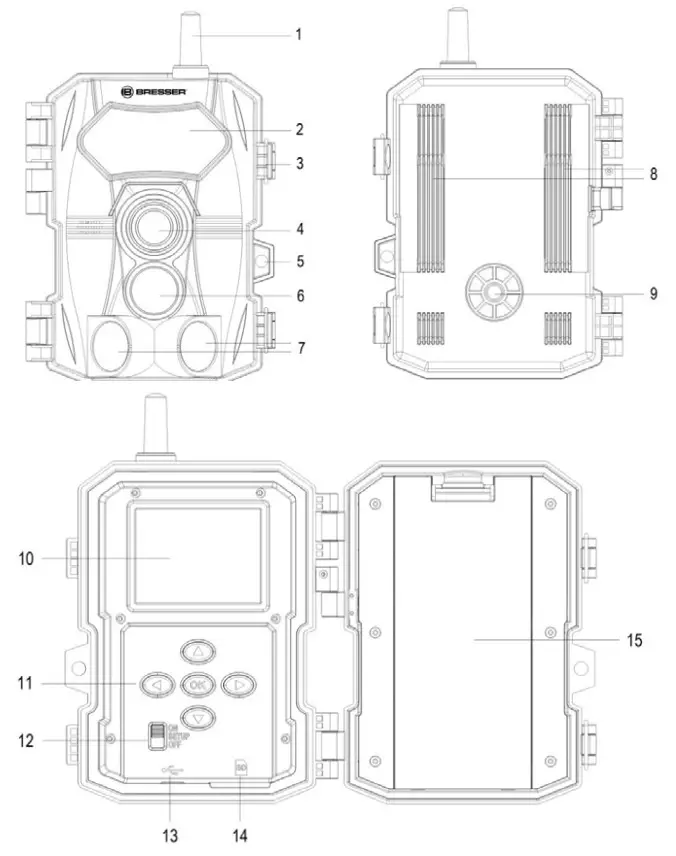 BRESSER 9633106 Game Observation Camera 24 Mp - Fig 2