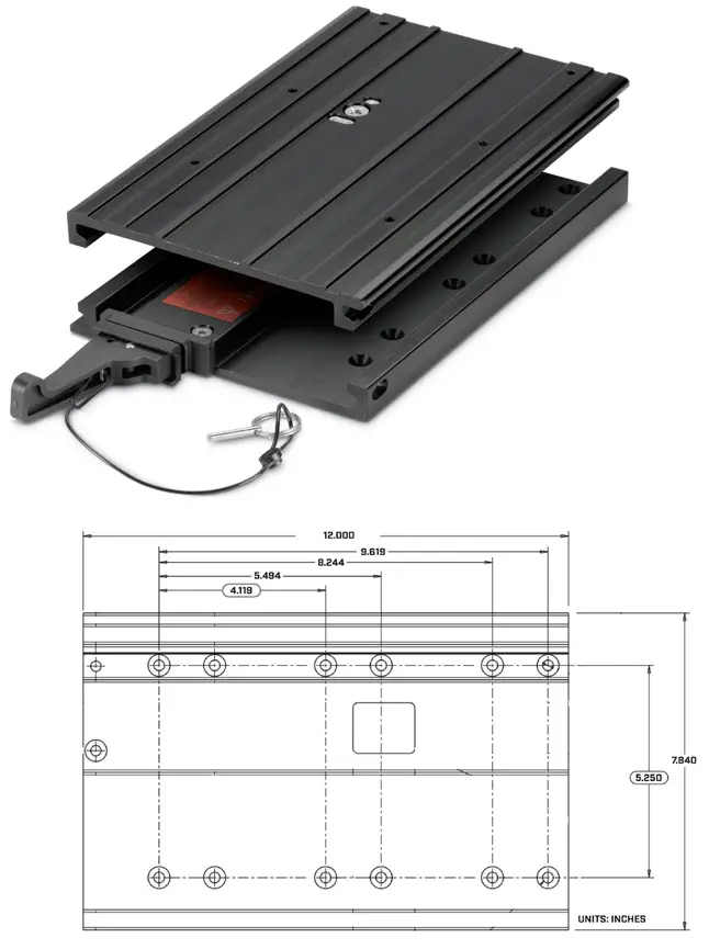 MINN KOTA MKA-32 Mounting Dimensions --