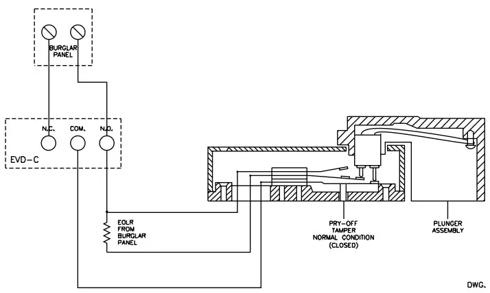 Wire normally closed only!
