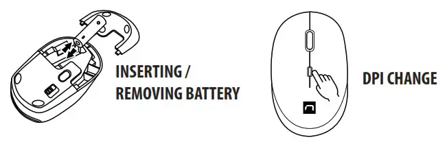 natec Harrier 2 Wireless Mouse - INSTALLATION