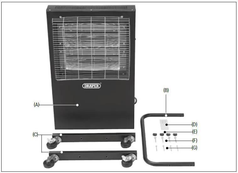 DRAPER-04746-2-4KW-Infrared-Cabinet-Heater-fig 4