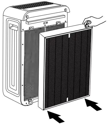 FIELD CONTROLS Trio Plus Air Purifier - Remove the packaging