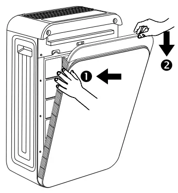 FIELD CONTROLS Trio Plus Air Purifier - filters have been installed