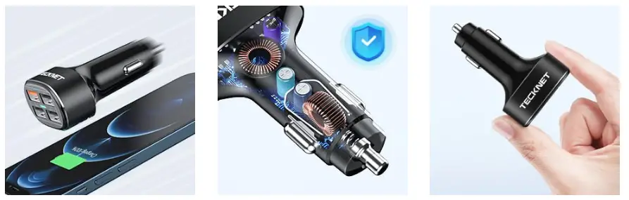 TECKNET-78801-54W-4-Port-USB-Car-Charger-fig-4