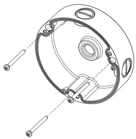 Hanwha-Techwin-SBV-136B -IVORY)-Mount-Bracket-fig 2