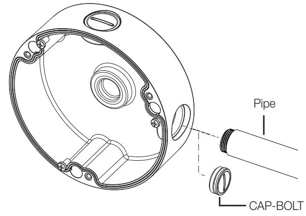 Hanwha-Techwin-SBV-136B -IVORY)-Mount-Bracket-fig 3