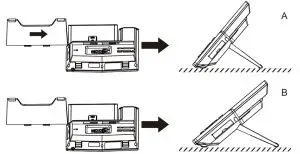Bracket desktop installation
