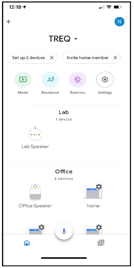 ALADDiN Connect Google Home with The Garage Door add device