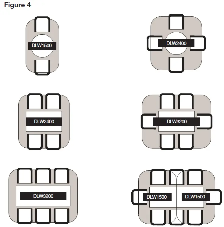 Dimplex DLW Series Outdoor Heaters Heater Location 1