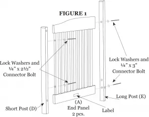 Assembling Monterey Crib -Figure 1