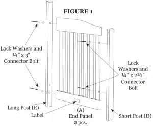 Assembling Monterey Crib -Figure 2
