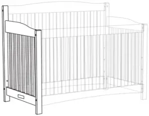 Assembling Monterey Crib -Step 1 -Figure 2